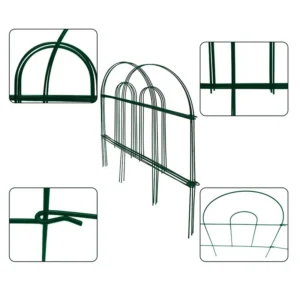 Green Garden Border Round Folding Fence